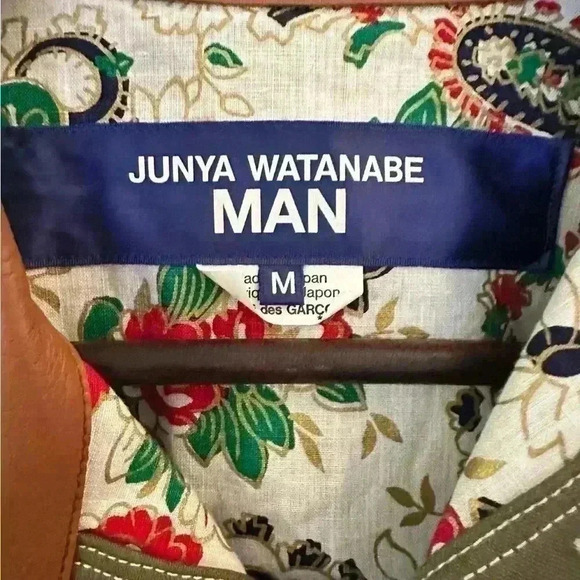 JUNYA WATANABE MAN  Jacket With Leather Trim - Picture 5 of 12